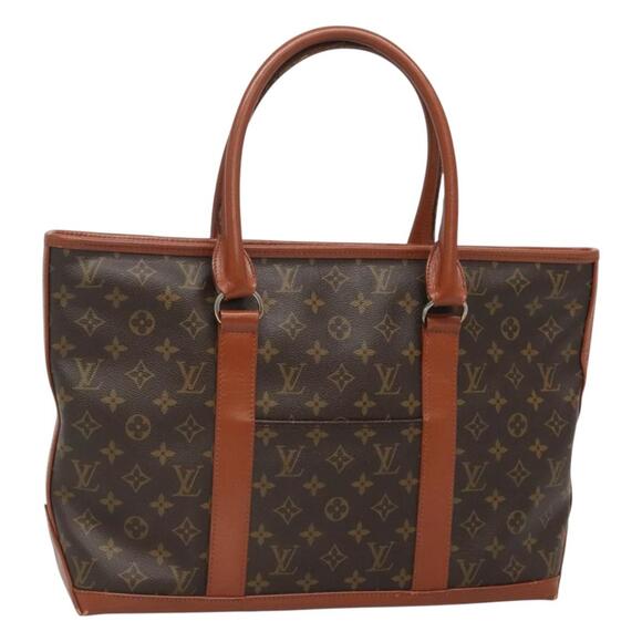 LOUIS VUITTON Monogram Sac Weekend PM Hand Bag M42425 - Picture 1 of 16